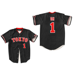 Sadaharu Oh Japan Baseball Jersey Sewn Any Size New Colors