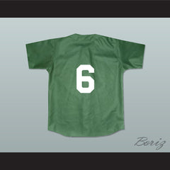 Player 6 Kekambas Baseball Jersey Hardball Dark Green - borizcustom - 2
