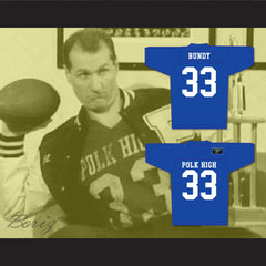 Al Bundy 33 Polk High Football Jersey with Married With Children Patch - borizcustom