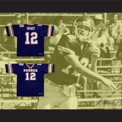 Tom Brady 12 Junipero Serra Padres High School Football Jersey - borizcustom - 3
