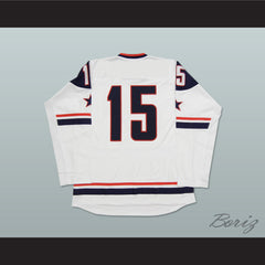 USA National Team White Hockey Jersey Any Player or Number - borizcustom - 2