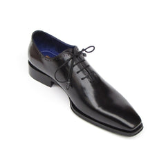 Paul Parkman Men's Plain Toe Oxfords Whole-cut Black (ID#025-BLK)