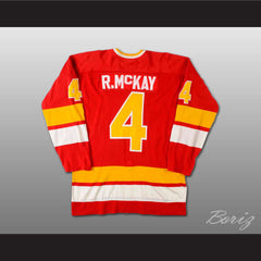 Ray McKay WHA Minnesota Fighting Saints Hockey Jersey Stitch Sewn New Any Size - borizcustom - 2