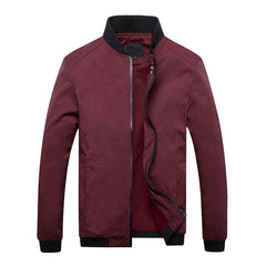 2018 New Casual Jackets Spring Winter Coat Men Sportswear Motorcycle Mens Thin Slim Fit Bomber Jackets for Male Brand Clothing