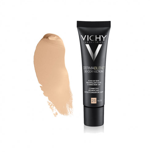 spuiten Ministerie Publicatie Vichy Dermablend 3D Correction Foundation SPF25 -30ml – The French  Cosmetics Club