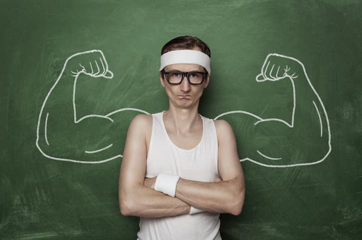 Man Ready to Exercise