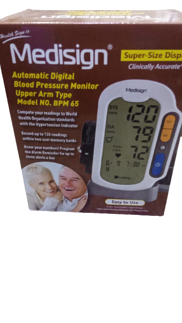 medisign digital blood pressure monitor