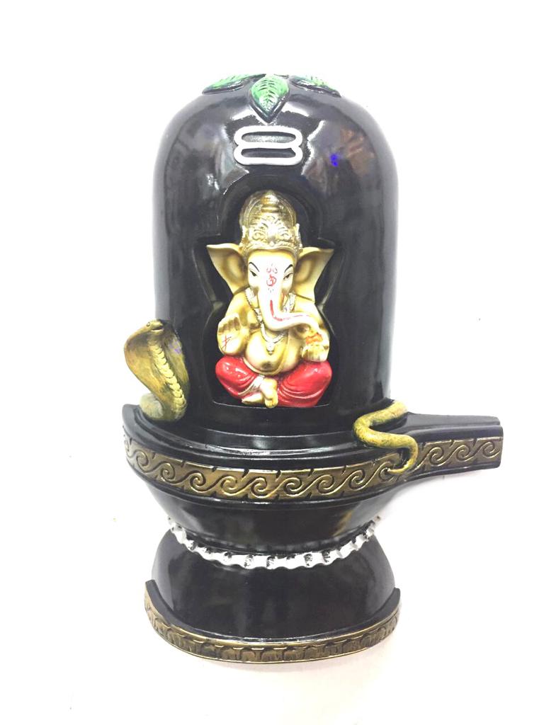 Shivling Ganesha Unique Combination Resin Wall Art Exclusively At Tamr