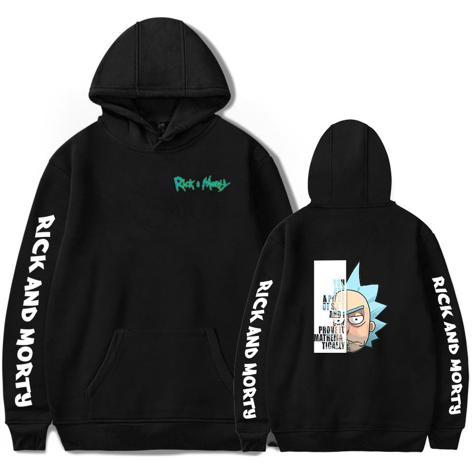 mens rick and morty hoodie