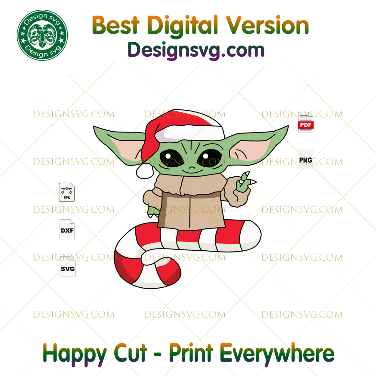 Download Christmas Baby Yoda Baby Yoda Svg Christmas Svg Merry Christmas Xm Designsvg SVG Cut Files