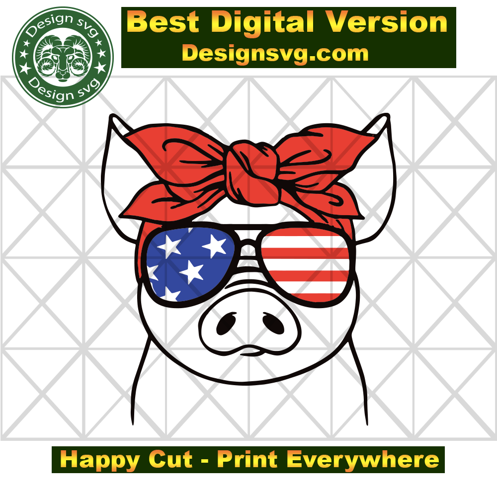 Pig 4th Of July 4th Of July Independence Day Independence Svg 4th Of J Designsvg