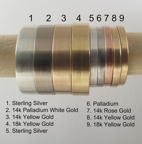 types of ring metals common wedding ring metals gold