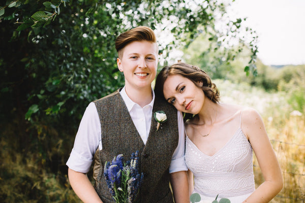 Erica & Beks' Real Aide-memoire Weddings - Photography by Lenaig Delisle