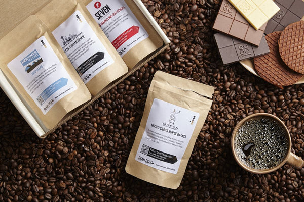 Bean Box's Coffee Sampler Subscription Box, roasted in Seattle