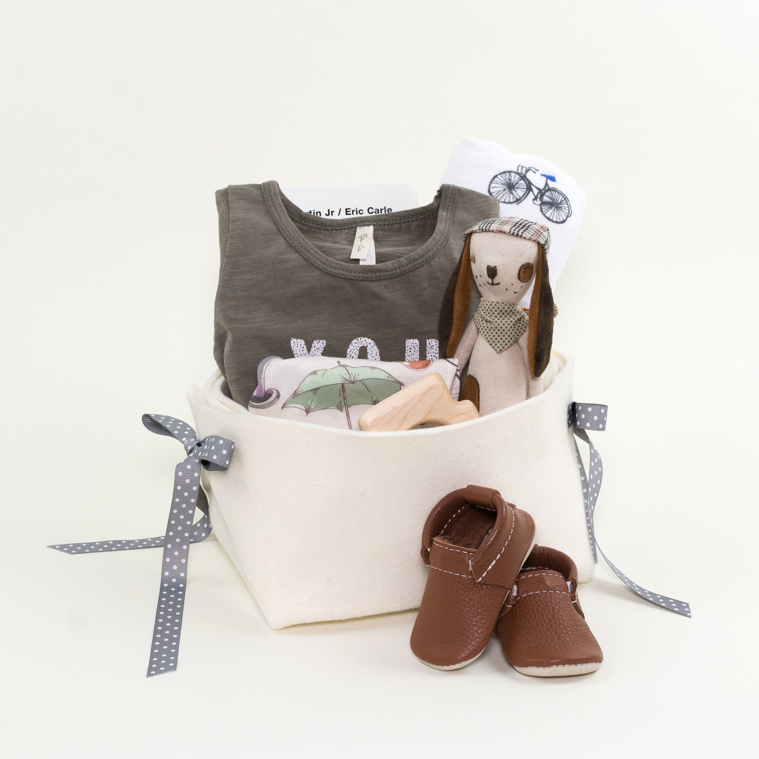 Luxury Baby Gift Basket by Bonjour Baby Baskets