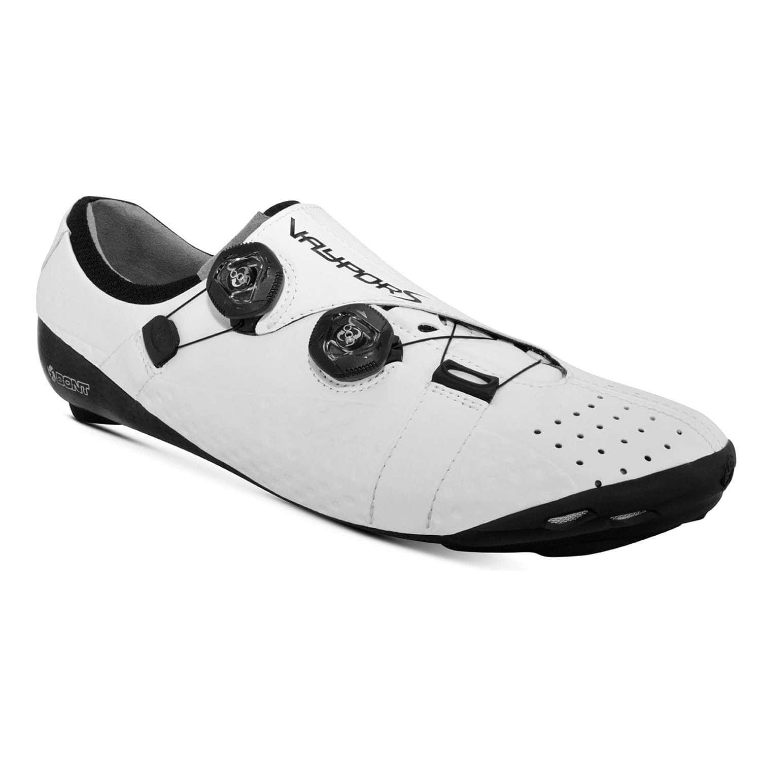 ■ 公式 ■ BONT Cycling ロードバイク用シューズ VSW ベイパーS Vaypor S スタンダードフィット - Durolite -  Matt White [ユニセックス]