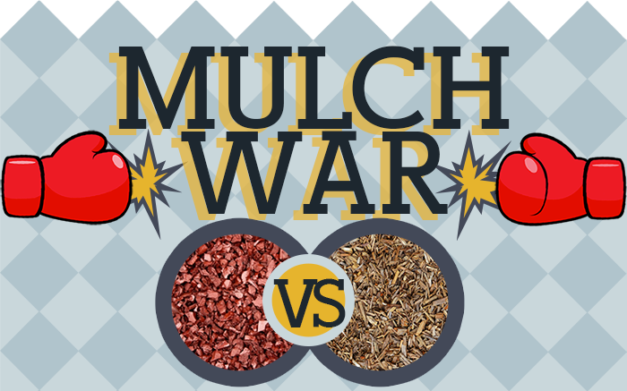 rubber mulch vs wood mulch