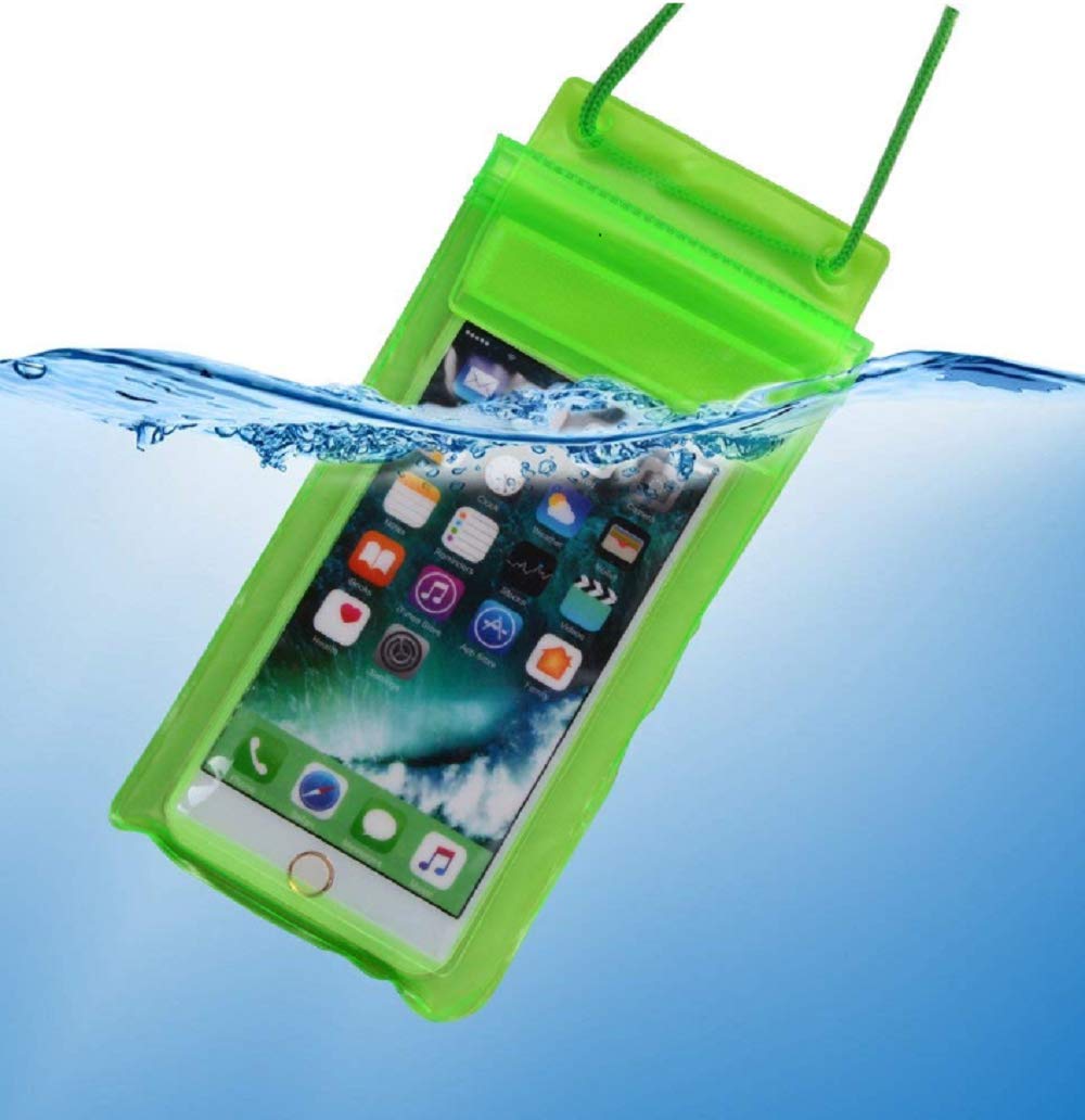 Triple sealed transparent plastic bag universal underwater waterproof