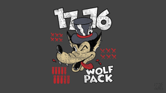 1776 United Wolf Pack Desktop Wallpaper