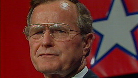 George H. W. Bush in Glasses