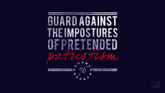 1776 United Guard Against Desktop Wallpaper