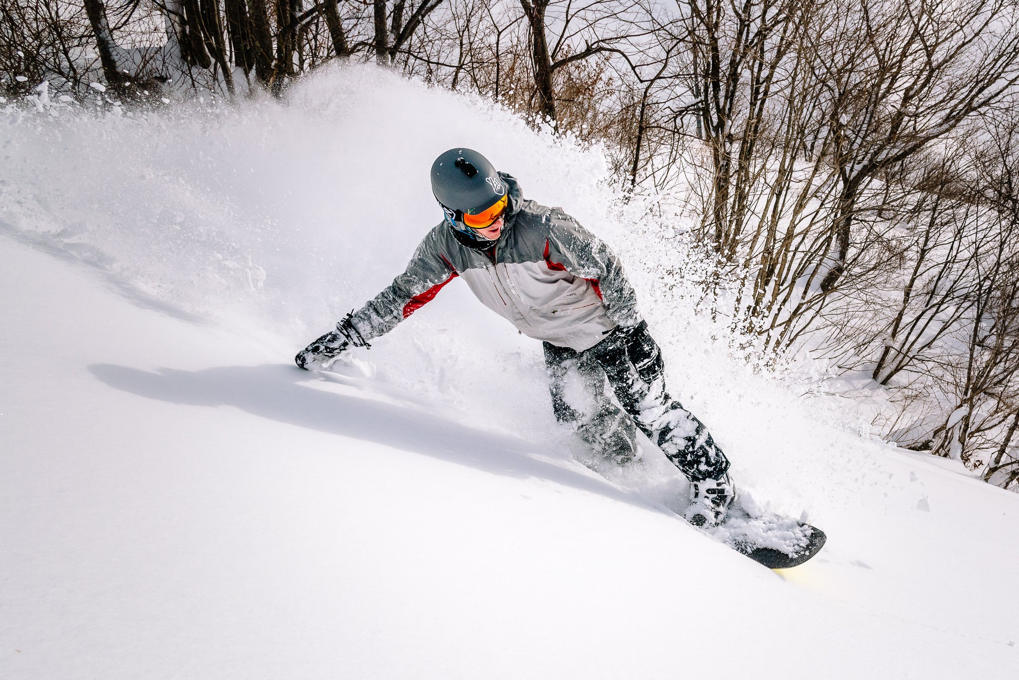 Justin Snowboarding