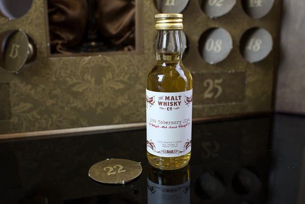 The Scotch Whisky Advent Calendar door number 22 Tobermory 21yo The Malt Whisky Co