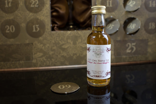 The Scotch Whisky Advent Calendar Door Number 9 Glen Moray AD Rattray