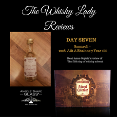 Scotch Whisky advent Calendar day seven