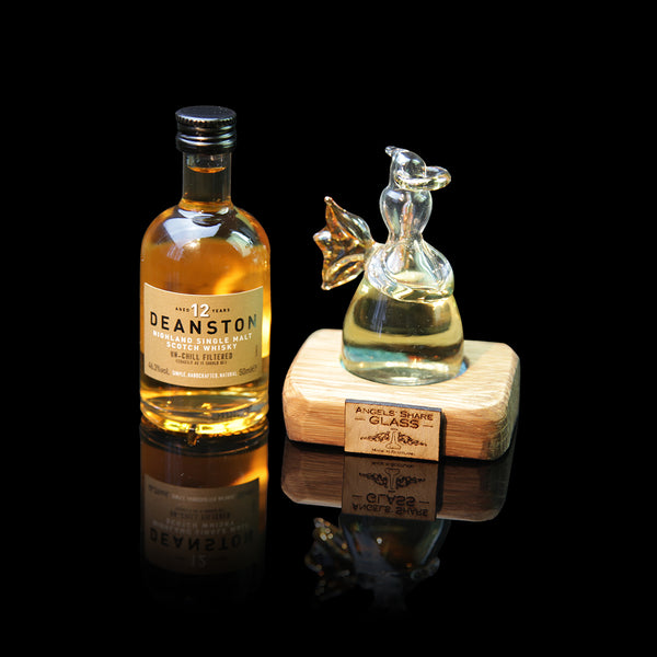 Whisky Angel And Whisky Miniature Set by Angels' Share Glass