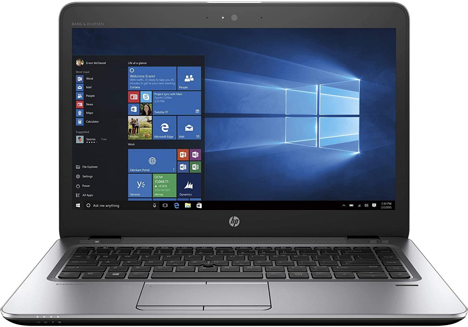 HP 840 G4 14" HD Laptop, Core i5-7300U 16GB RAM, 256