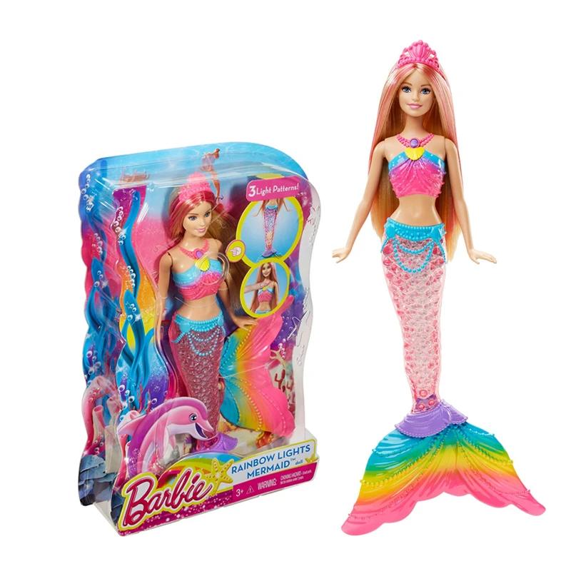 barbie sirene arc en ciel