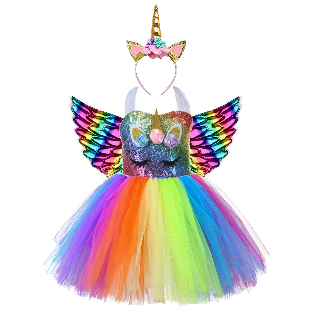 licorne arc en ciel barbie