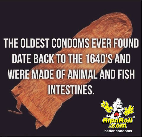 the Oldest condoms ever found