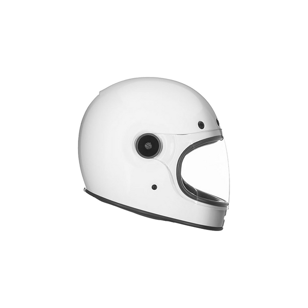 bestrating Uitroepteken Spelling Bell Bullitt White Fullface Helmet – Jane Motorcycles