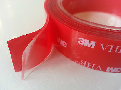 thin clear double sided tape