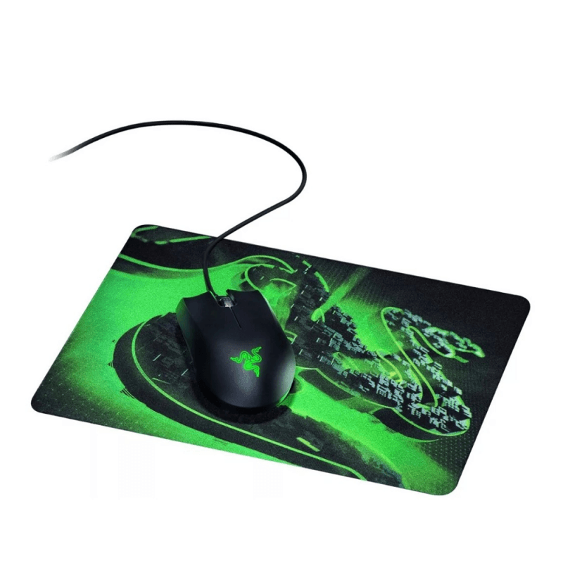 Razer RZ83-02730100-B3M1 Gaming Mouse Abyssus & Goliathus Construch Mouse  Pad Bundle