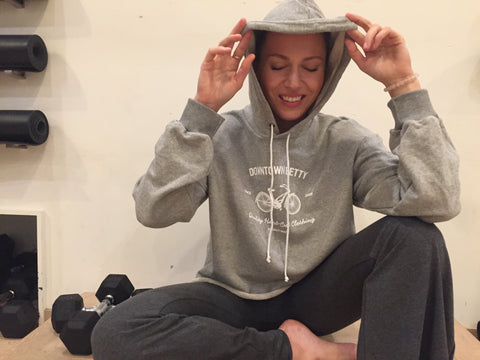 Downtown Betty Hoody in Athletica