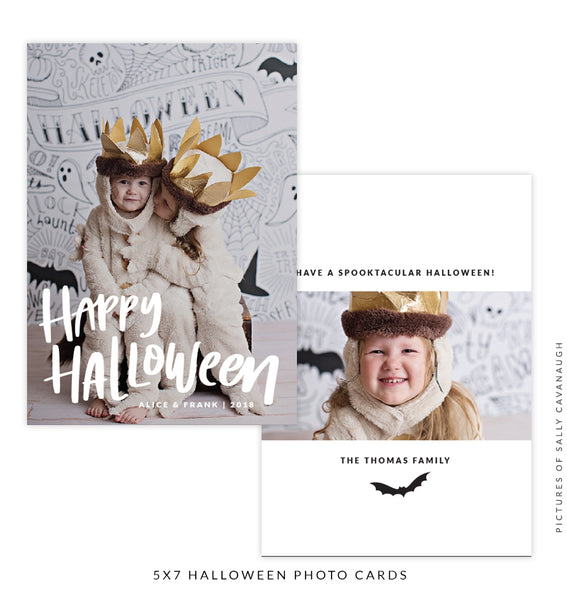 halloween photocard template | happy halloween e1537