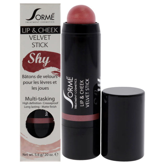 Sorme Cosmetics Lip And Cheek Velvet Sticks Shy By For Women 020 Oz Makeup Sticks Shop 