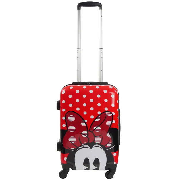 Ful Disney Minnie Red Polka Dot Luggage Spinner FŪl 21 Shop Premium Outlets
