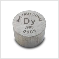 RWMM's dysprosium ingot