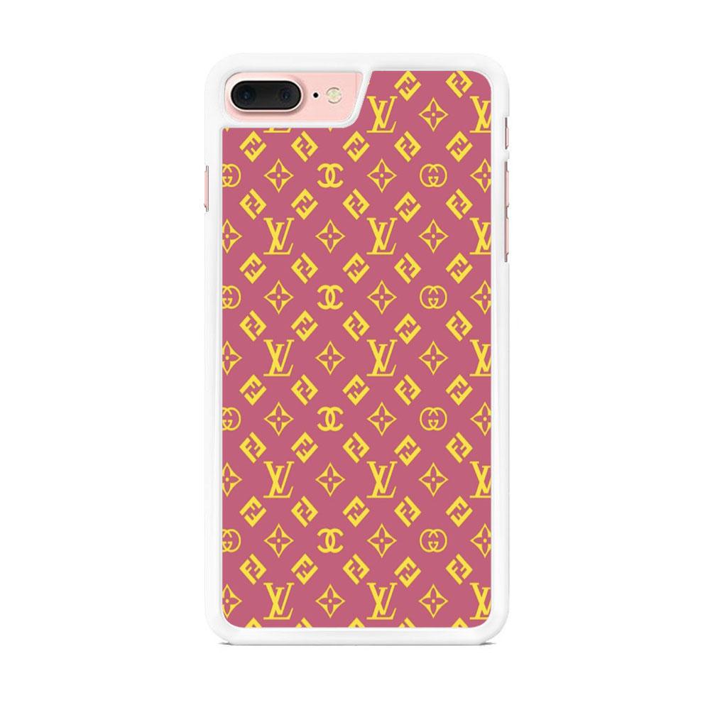 Lv With Fendi X Gucci Wallpaper Iphone 8 Plus Case Arzonestore