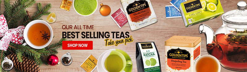 best selling golden tips teas