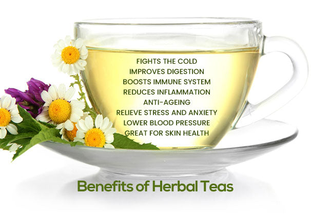 Benefits of herbal teas