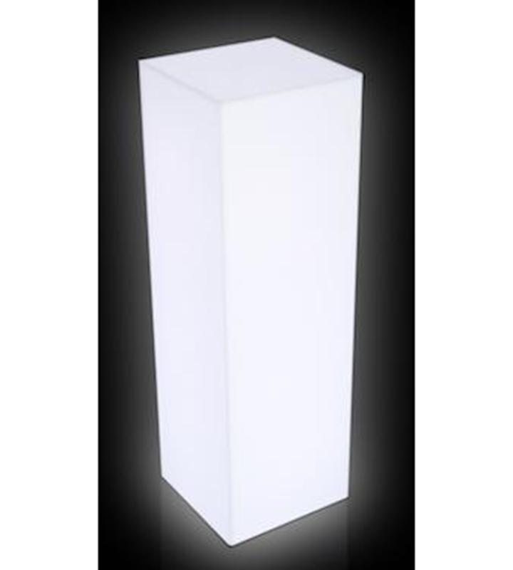 Lighted Acrylic Sign Pedestal - Acrylic Stand - Made in USA