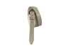 cintura 020mm in pelle con fibbia nikel grigio