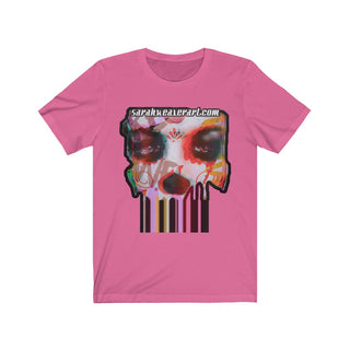 Dripping Mask, Unisex Jersey Short Sleeve Tee