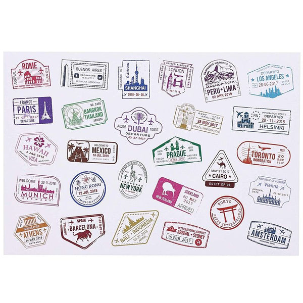 8 motifs Stickers pour loisirs créatifs et loisirs créatifs Bright Creations 1,5 cm 
