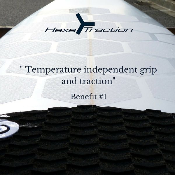 HexaTraction temperature independent grip and traction